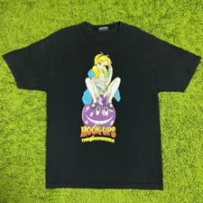 The Hundreds x Hook-Ups Allison Alice In Wonderland T-Shirt Black Size Medium