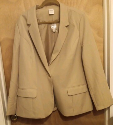 Blair camel new blazer 20MS neutral office plus business casual fall workwear