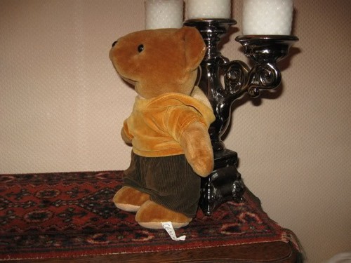 Vintage Dino Toys Holland Teddy Bear with Hoody - Picture 5 of 5