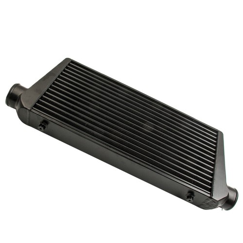 INTERCOOLER DE ALEACIÓN UNIVERSAL 3" ENTRADA/SALIDA Núcleo 600mm x 300mm x 76mm NEGRO - Imagen 8 de 12