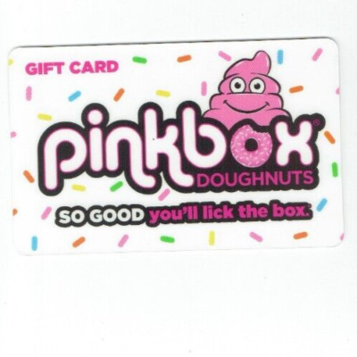 Pinkbox Doughnuts Gift Card -So Good You'll Lick the Box