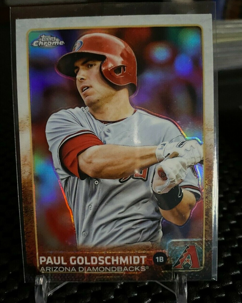2015 Topps Chrome Paul Goldschmidt Refractor #106 Diamondbacks