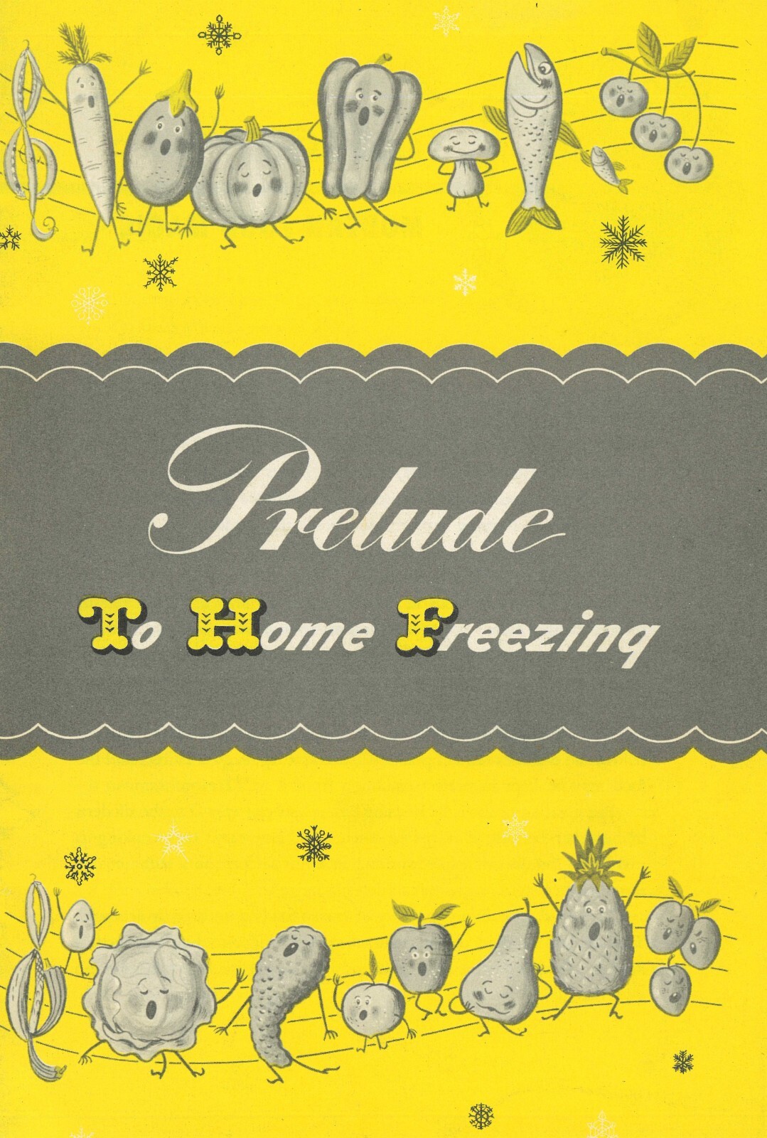 IH International Harvester Prelude to Home Freezing Refrigerator