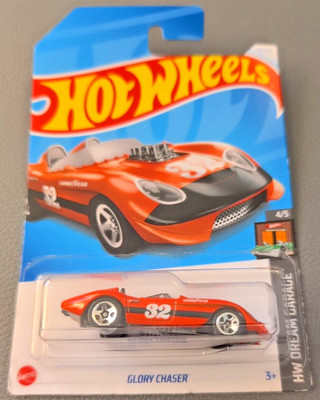 Hot Wheels Goodyear #32 Glory Chaser 4/5 Orange HW Dream Garage Mattel 79/250