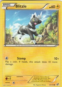 Blitzle 41/114 Pokemon Black and White Base