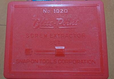 Blue-Point E1020 19pc Screw Extractor Set Snap-on Import From