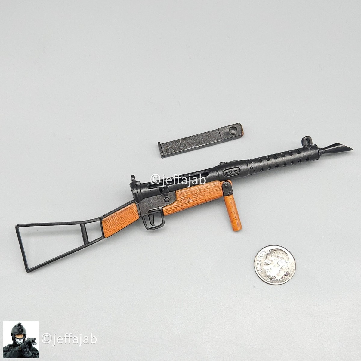 1:6 scale Ultimate Soldier WWII British MK 1 Sten Machine