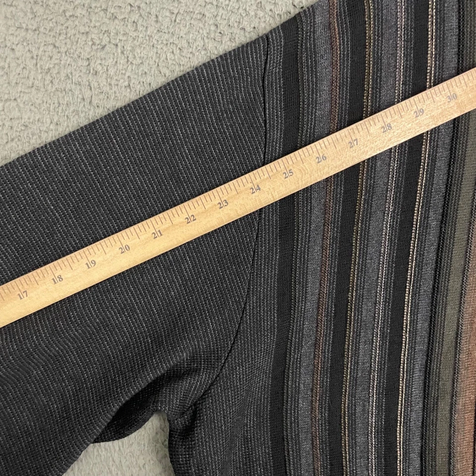 Vintage St. Croix x Patrick James Sweater Mens 2XL Multicolor Wool Blend Striped - Image 4 of 4
