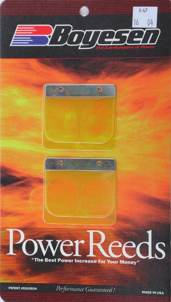 Boyesen Power Reeds - 647 - FOR STOCK REED CAGES ONLY! | eBay