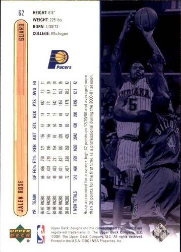 2001-02 Upper Deck 🏀 YOU PICK #2 - #437 🏀 NBA Cards SP RC Base Commons Stars - Photo 60 sur 238