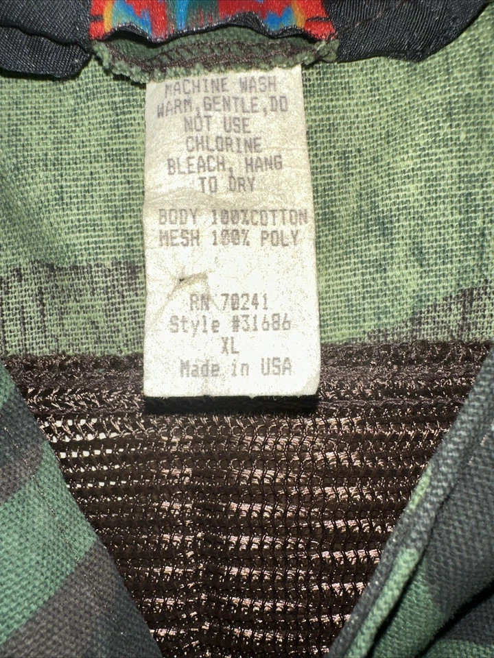 Blue Bill by Redhead Canvas Hunting Vest Mens Size XL Camo FREE SHIPPING - Image 2 of 4