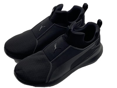 puma rebel mid trainers ladies