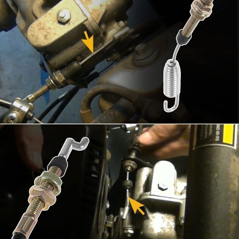 2-11082 Shifter Cables Replacement for Chuck Wagon CW-11, CW-413 CW-265 Go-Karts