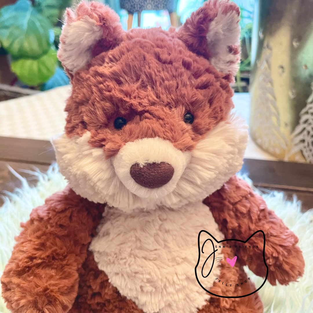AUTHENTIC Jellycat MORTIMER FOX New BNWT RETIRED Soft Plush Toy