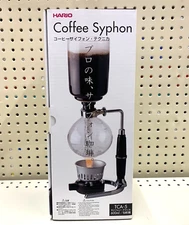 HARIO TCA-5 Coffee Syphon! 5 Cup Technika model, glass coffee maker brewer Japan