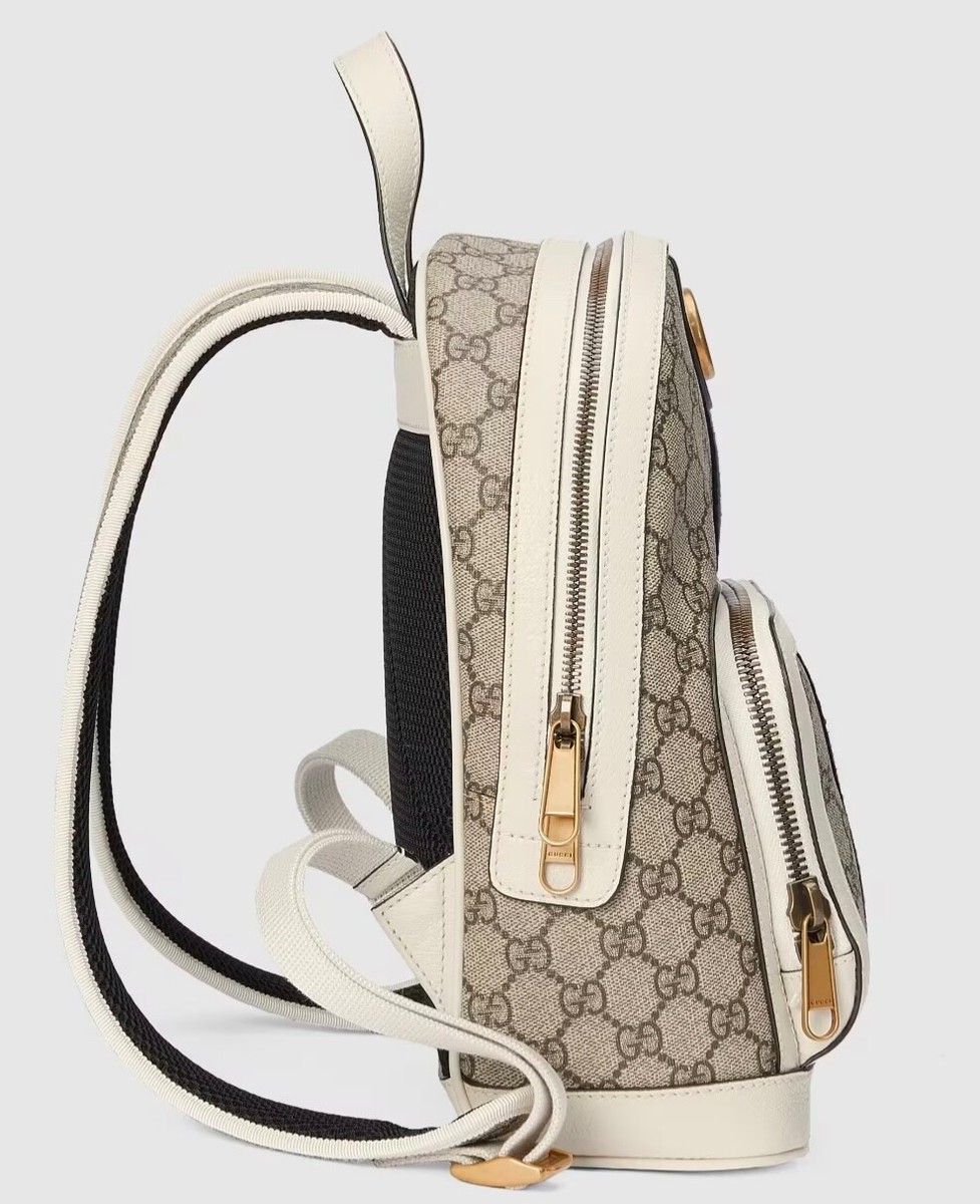 Gucci Ophidia Backpack GG Supreme Small White | eBay display picture 2