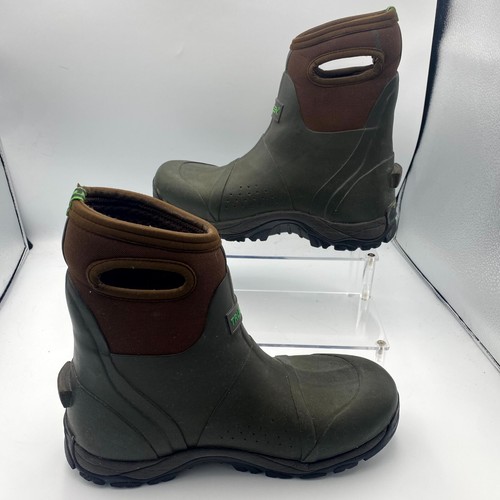Bogs TruGreen II 52178-200 Mens 8 Boot Gray Brown Waterproof Round Toe Snow Boot - Picture 2 of 10