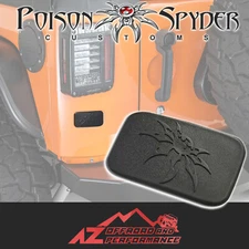 Poison Spyder Rear License Plate Delete Cover For 2007-2018 Jeep Wrangler JK