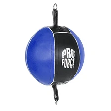 ProForce Leather Double End Bag Ball for Home Fitness Boxing Training Workout