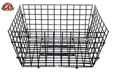 ALTA STEEL REAR WIRE TRIKE BASKET BLACK ADULT TRICYCLE REAR BASKET W/ACCESSORIES