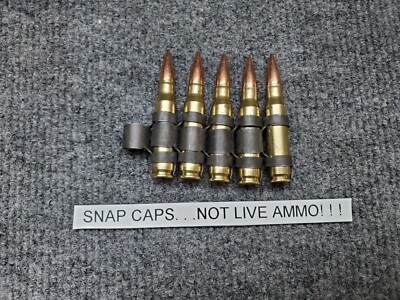 100- 308 7.62 SNAP CAP belted trench art lot  free shipping 