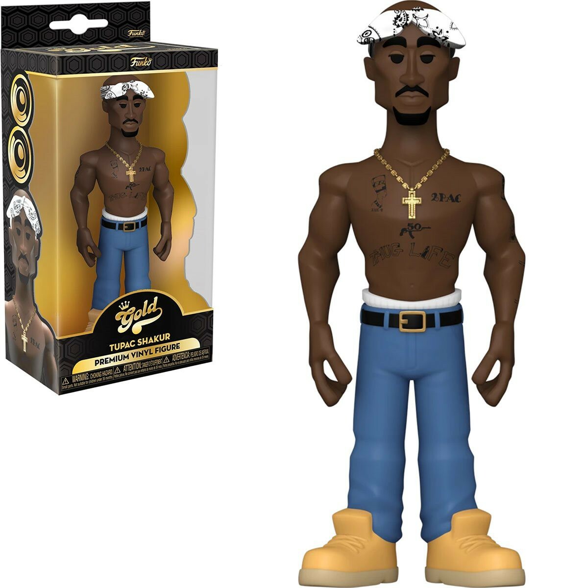 2PAC フィギュア Funko Gold Tupac Shakur 5-Inch Vinyl Figure | eBay