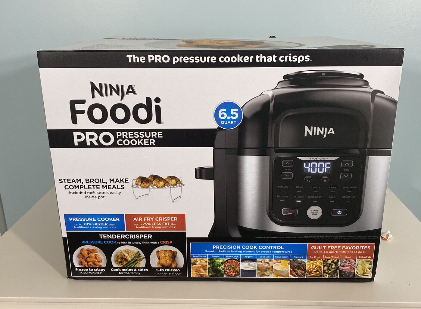 Ninja Foodi 11-in-1 6.5-qt Pro Pressure Cooker Air Fryer FD302 – Top ...