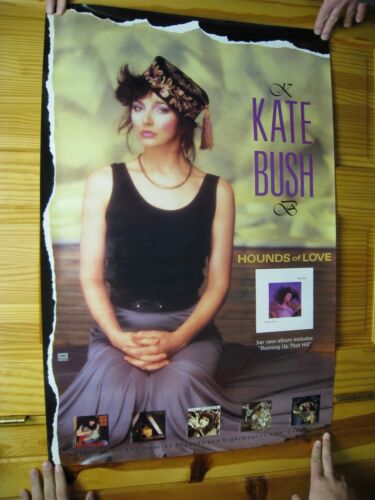 Kate Bush Poster Hounds Von Liebe Gesicht Körper Shot - Bild 1 von 1