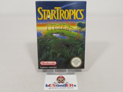 NINTENDO NES - STAR TROPICS - OVP - TOP - PAL