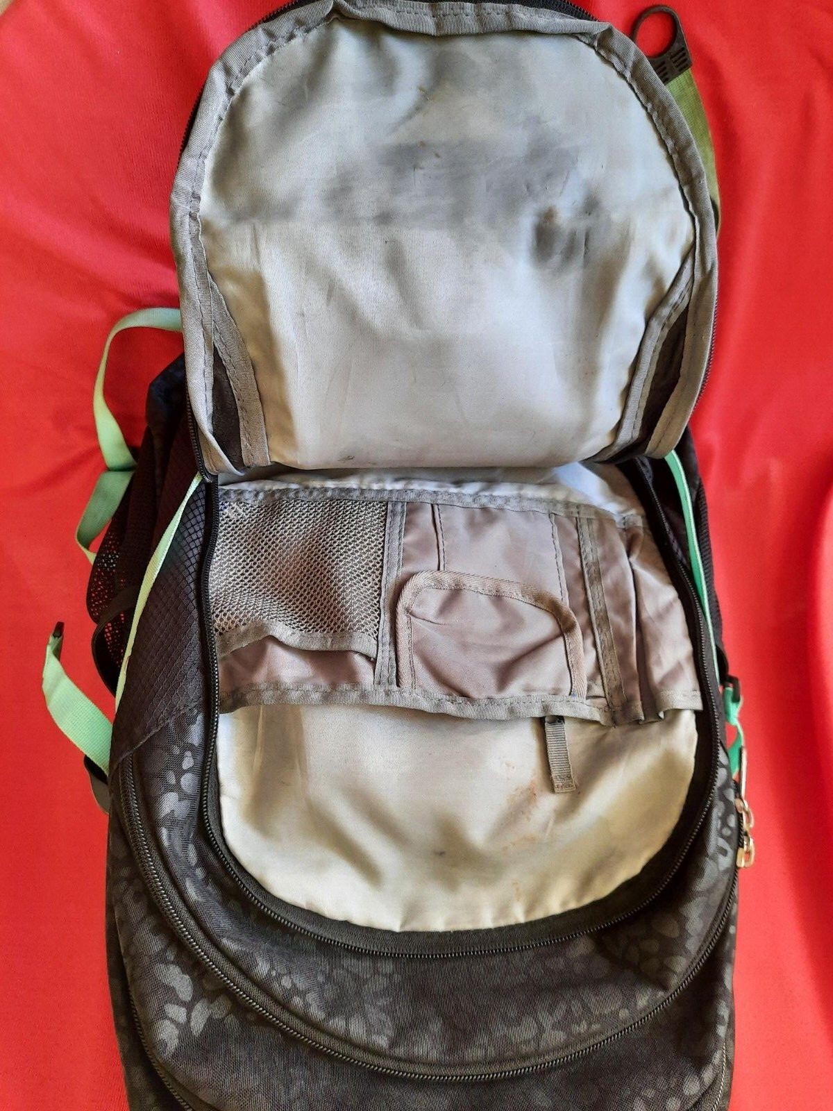 High Sierra Laptop Backpack Black With 4 Outside Pockets, 19" tall