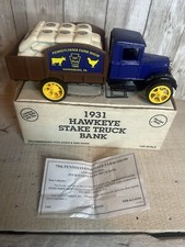 Ertl - 1931 Hawkeye Stake Truck Bank