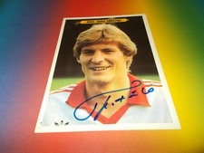 Karl-Heinz Förster  signiert signed Autogramm Autogrammkarte FUSBALL SUPERSTARS 