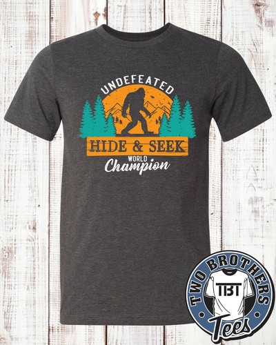 T Shirt sasquatch Bigfoot 