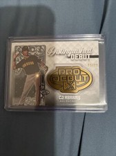 2020 Topps Pro Debut CJ Abrams /99 Distinguished Debut Medallion Insert #DD-CJA