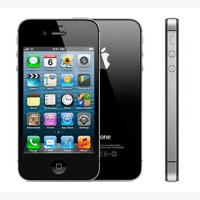 Original Apple iPhone 4S 8/16/32GB - Unlocked Black white Grade A Condition  IOS6