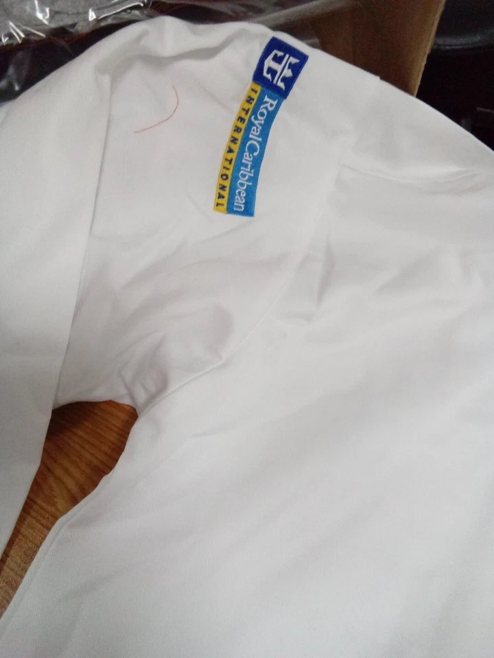 Uncommon Threads Royal Caribbean Chef Coat Sz M 556 - Image 2 of 4