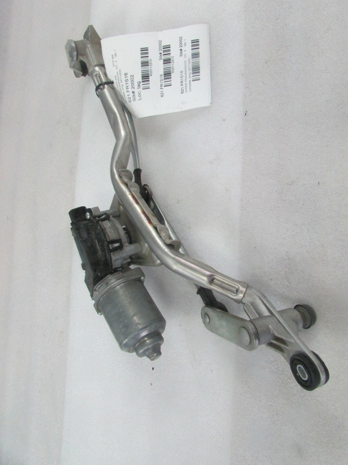 Ferrari 488, Complete Wiper Transmission, Used, Damaged P/N 85774200