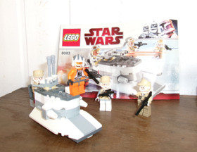 LEGO 8083 Star Wars Rebel Trooper Battle Pack Complete Set + Manual