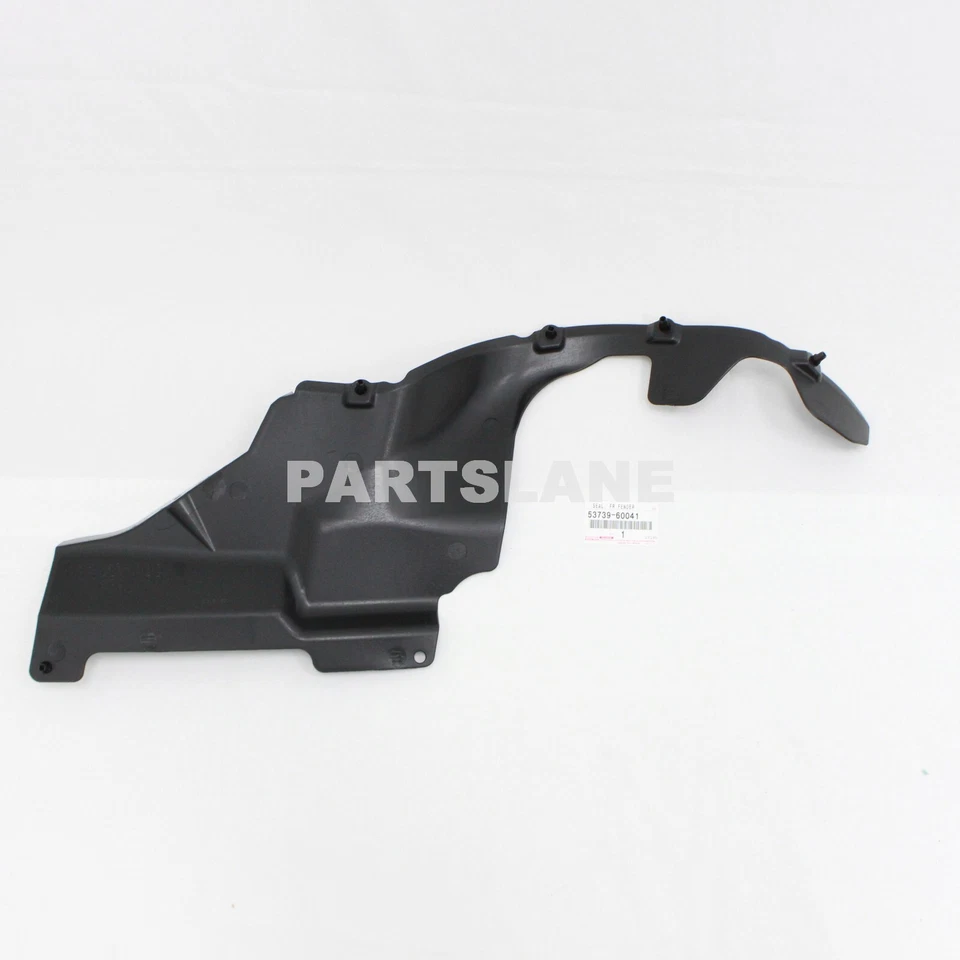 Vedação de avental dianteiro esquerdo traseiro Lexus LX470 98-05 Land Cruiser fabricante de equipamento original 53739-60041 - Imagem 2 de 2