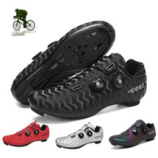 Herren Rennradschuhe Kompatibel SPD & Look Fahrradschuhe Mtb Fahrrad Turnschuhe