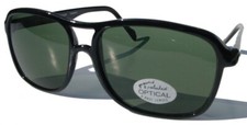 Vintage classic traditional Navigator style optical glass G-15 sunglasses