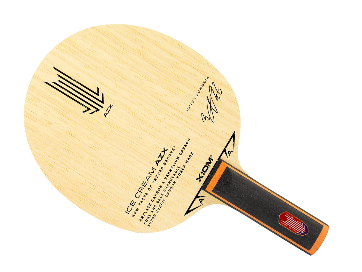 Xiom Ice Cream AZX - Table Tennis and Ping Pong Blade, Choose Your 