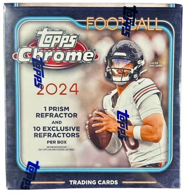 2024 TOPPS CHROME FOOTBALL MEGA BOX ELAZ