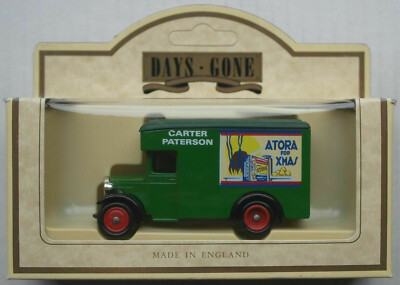 Lledo 1934 Dennis Parcels Van ATORA FOR XMAS Carter Paterson Oldtimer DG LKW ´34