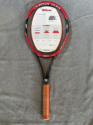 ラケット(硬式用) WILSON PRO STAFF RF 97 AUTOGRAPH 2015 NEW 2015 Wilson Pro Staff RF97 Autograph BLK/RED! Grip Size