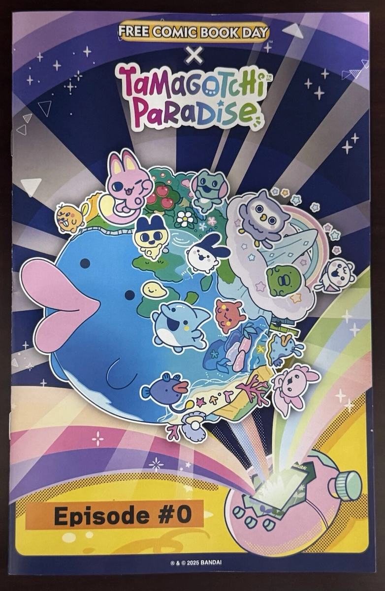 Tamagotchi Paradise 0 Free Comic Book Day 2025 Bandai FCBD