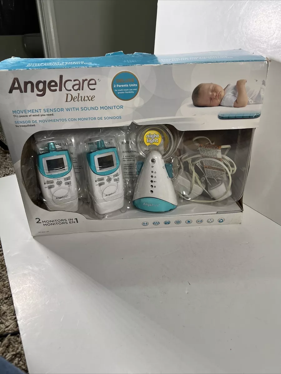 Angelcare Movement and Sound Monitor Deluxe AC401-2P