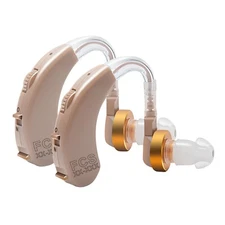 FCS Instant Fit F-138 BTE Hearing Amplifier Pack of 2 For Moderate Hearing Loss