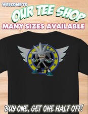 SILVER - Sonic the Hedgehog - Custom Shirt for Party, Souvenir - Free Shipping