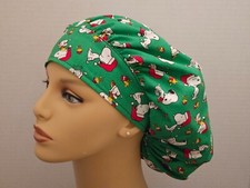 Bouffant Scrub Cap - Christmas Snoopy